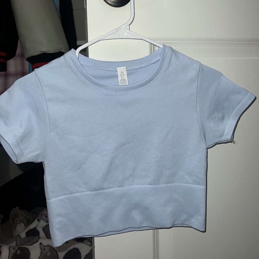 Athletic Cropped Shirt